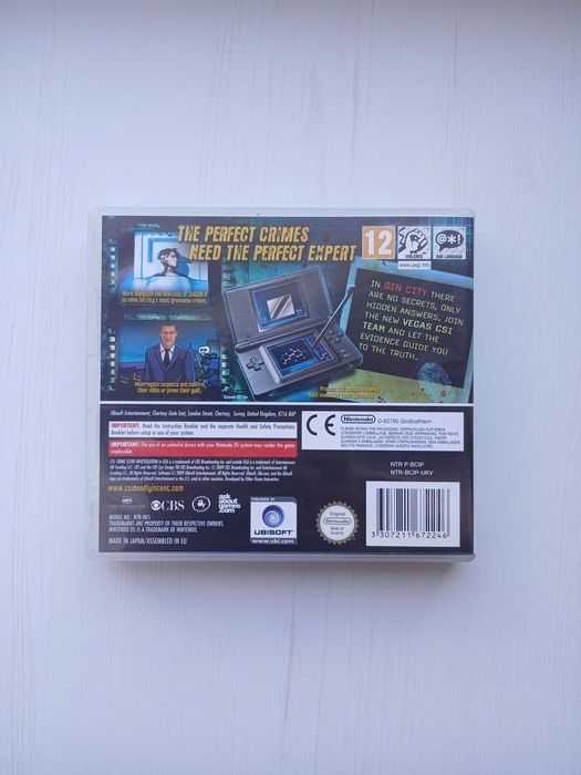 CSI: Crime Scene Investigation Deadly Intent The Hidden Cases Nintendo DS