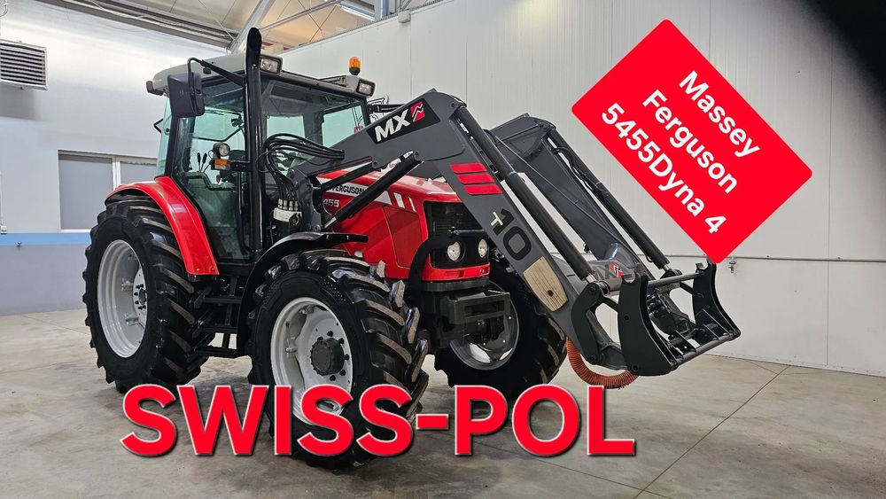 Massey Ferguson 5455 Dyna 4 Tur Klimatyzacja Transport 6465 Dyna 5611 Dyna Celtis 5450 6115m  Transport Kredyt