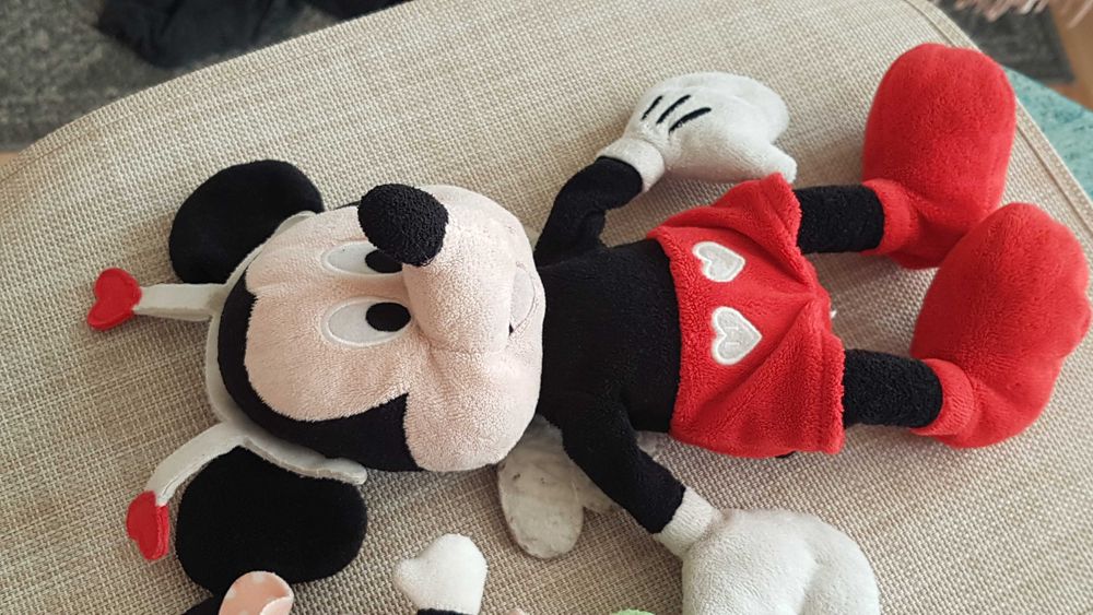 Zestaw pluszaki myszki Miki i Minnie