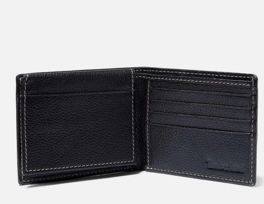 Оригінальний шкіряний гаманець Timberland | Портмоне натуральна шкіра