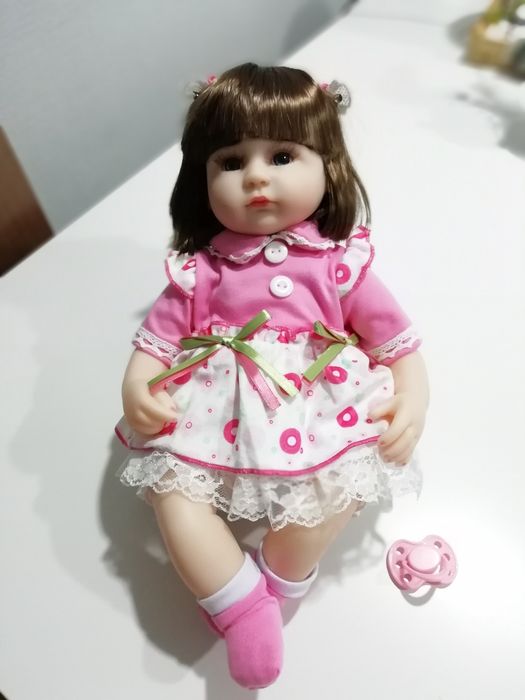Кукла силиконовая, новая