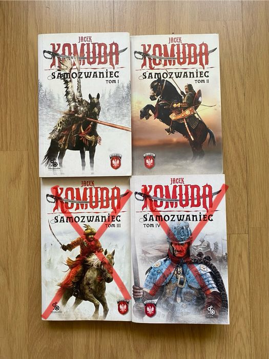 Jacek Komuda-Samozwaniec tomy I i II