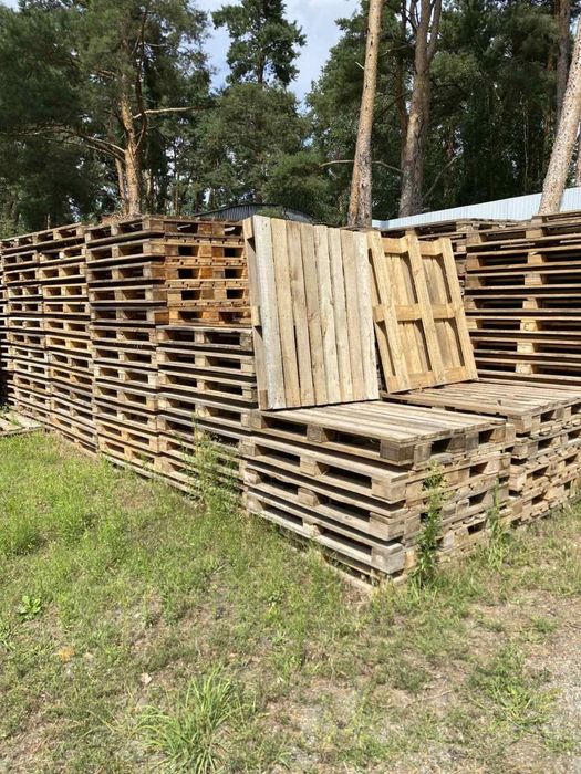 Американка 1200*1000 палети посилені та полегшені піддони поддоны