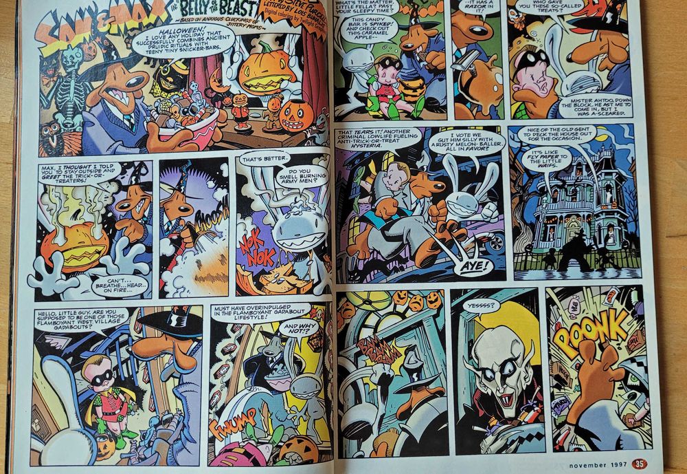 Revista Wizard Wolverine Nov 1997