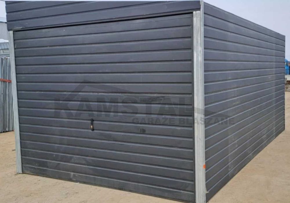 OKAZJA – garaż  3 × 5 m |brama uchylna|dach jednospadowy spad na bok