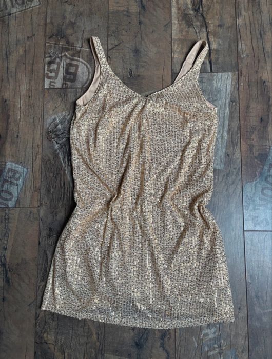 Sukienka  złota cekiny