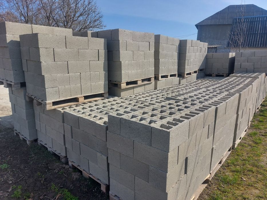 Блок стіновий Шлакоблок Мучкоблок Бетоноблок