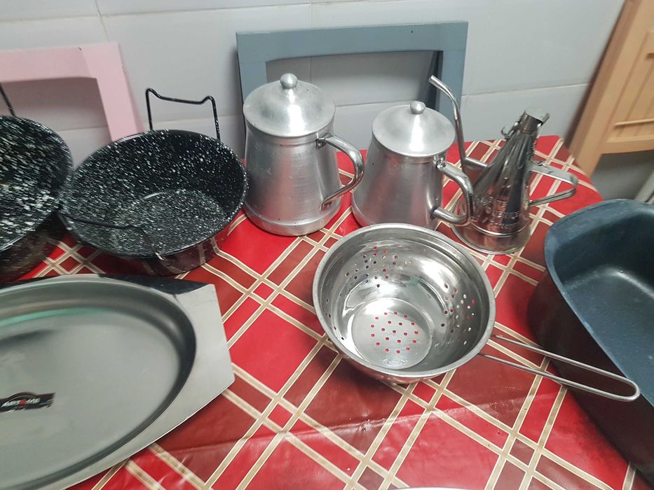 Conjunto 13 peças de cozinha inox, alumínio
