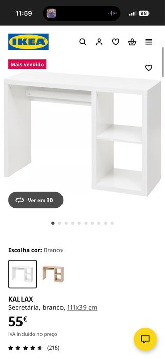 Mesa KALLAX Ikea