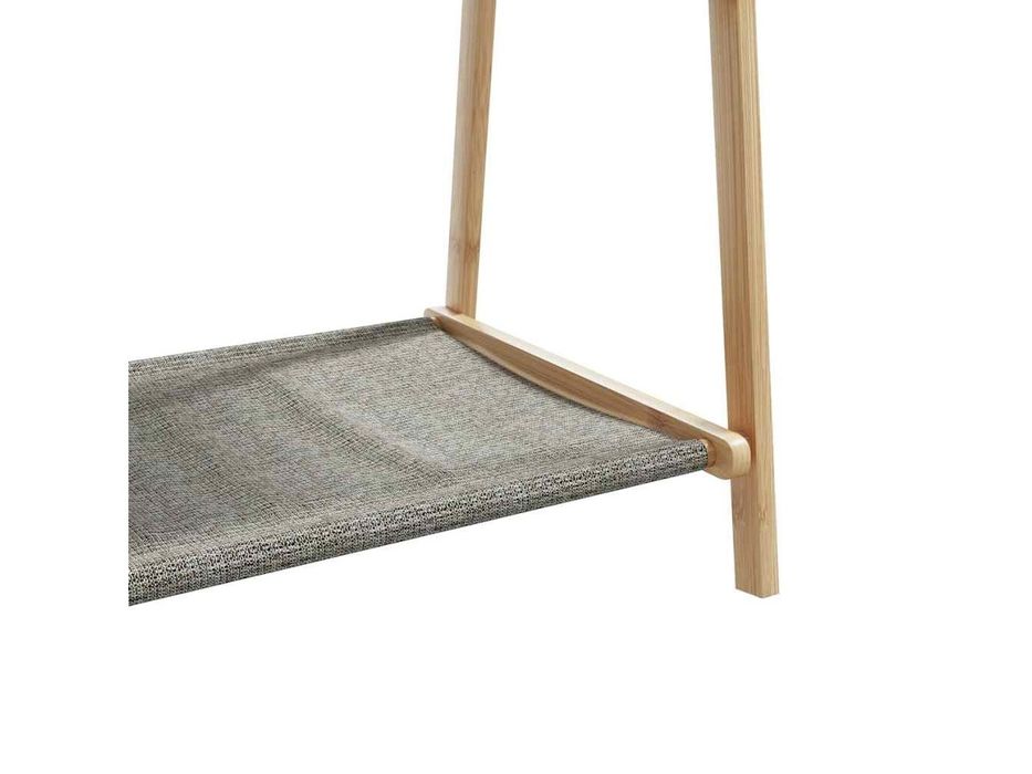 Clothes Rack, Cabideiro Marrom Bambu (132 Cm)