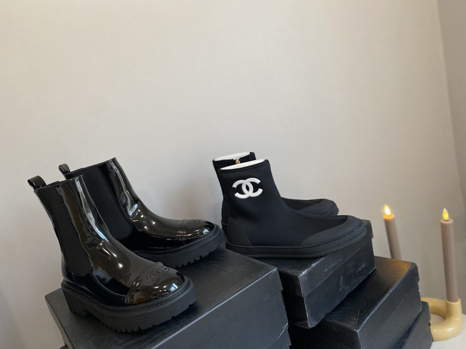 Черевики чоботи кеди ботинки шанель chanel