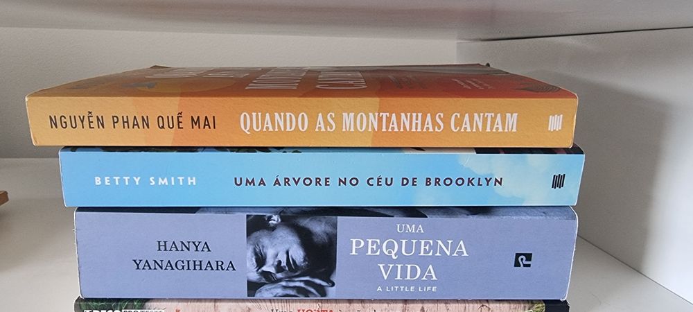 Livros recentes.