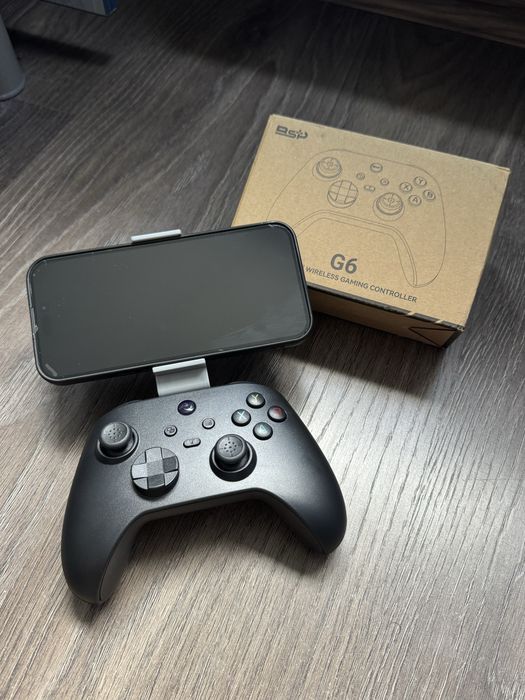 Бездротовий геймпад BSP G6 + USB-адаптер для ПК та кріплення — Новий!