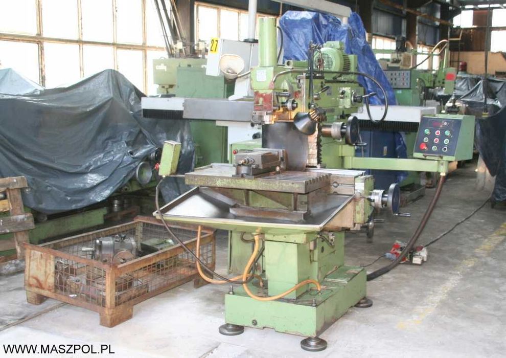 Frezarka narzędziowa FNF 40 P AVIA - FALOWNIK - HYDRAULICZNE mocowanie narzedzi - FILM