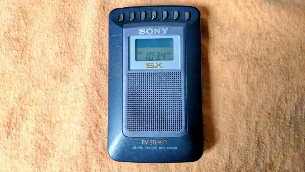 Mini Radio Bolso Sony SRF-SX906 FM/AM