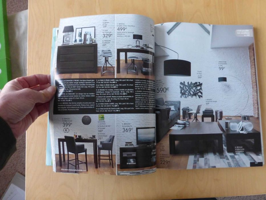 Katalog Maisons Du Monde Collection 2011 wnętrza aranżacje dekoracje