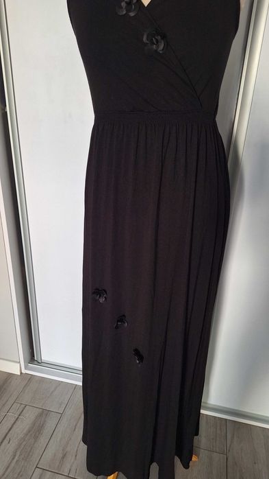 elegancka długa sukienka w roz 38/40
