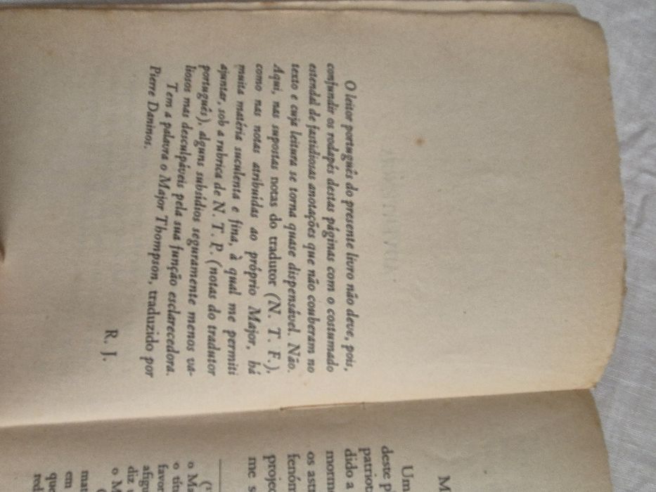 Cadernos do Major Thompson (Descoberta da França e dos Franceses)