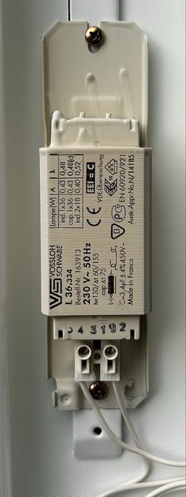 Candeeiro para teto (5 candeeiros preço unitário)