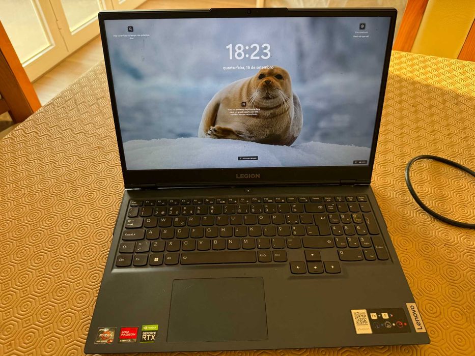 Portátil Gaming LENOVO Legion 5 15ACH6 (AMD Ryzen 5 5600H - NVIDIA GeForce RTX 3060 - RAM: 16 GB - 512 GB SSD - 15.6'')