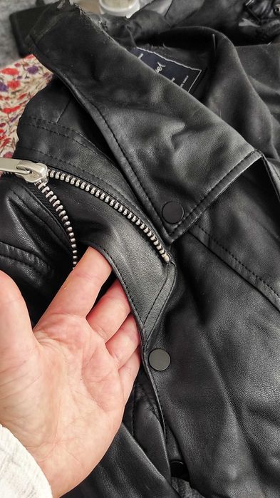 Ramoneska z ekoskóry kurtka jak motocyklowa z Medicine