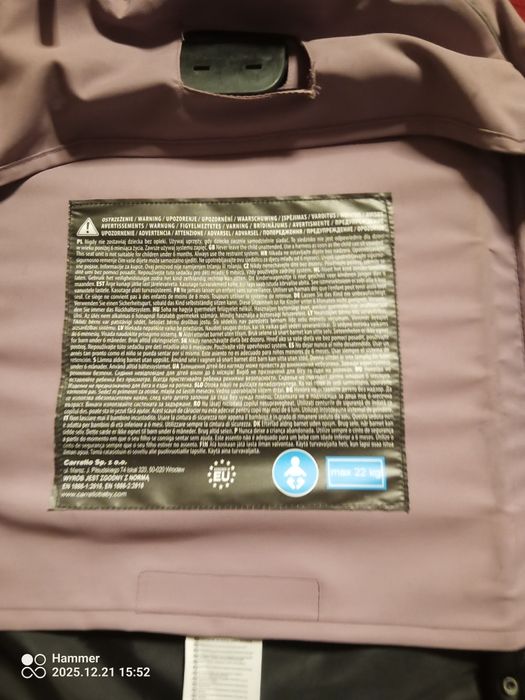 Carrello Bravo wózek spacerowy dla dziewczynki