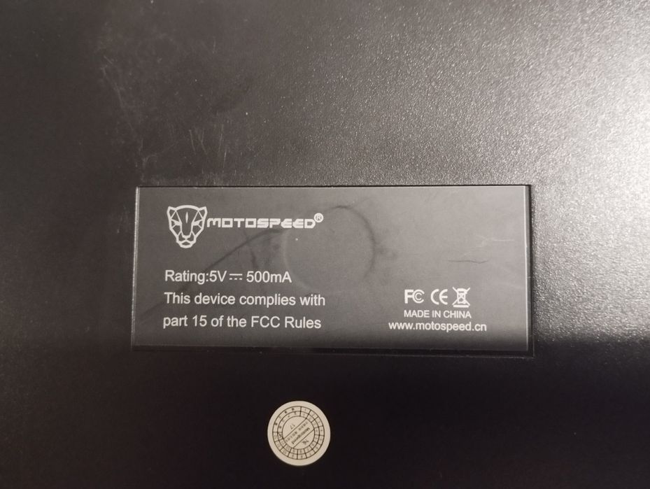 Klawiatura mechaniczna RGB MOTOSPEED CK104.