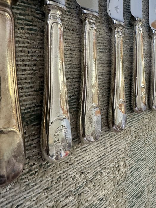 Faqueiro coleção Christofle - antiguidade do extinto Coimbra Hotel