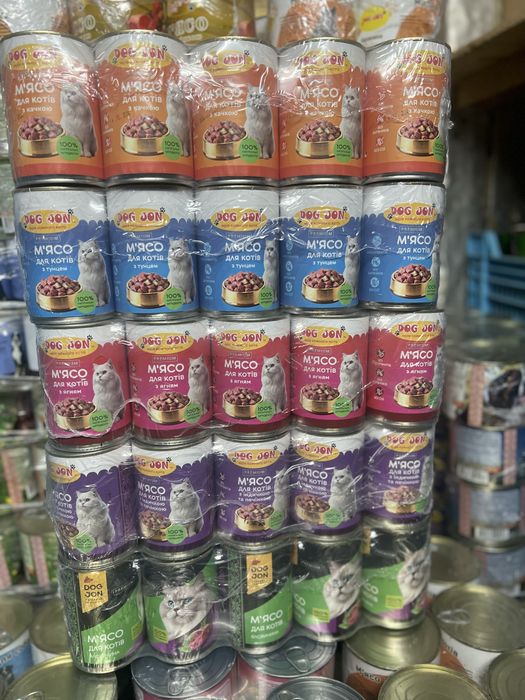Мʼясна консерва для котів ТМ DOG JON 415г