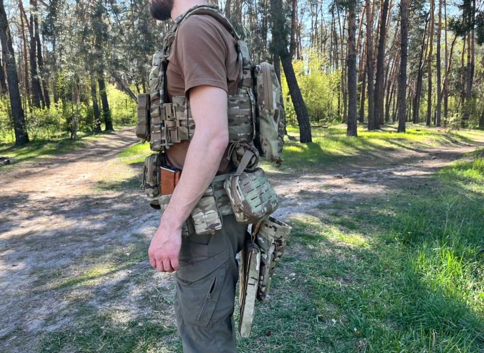 ‼️Рюкзак мультикам Штурмова панель на плитоноску 10 л/Cordura 1000D/тактична сумка‼️