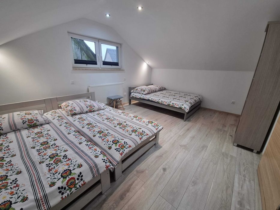 mieszkanie kaszuby, domki na Kaszubach, lasy, kulig