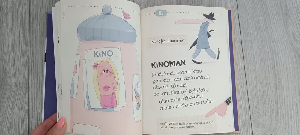 Książka wierszyki ćwiczące języki