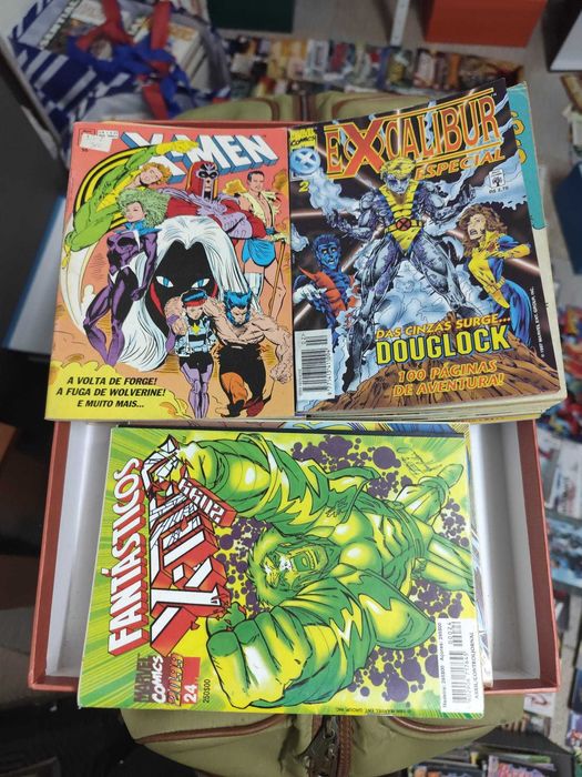 Várias banda desenhada Marvel X-Men, X Factor, X Force, etc
