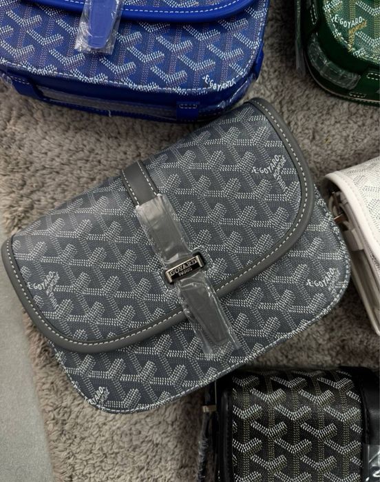 Стильна чоловіча сумка Goyard/Барсетка Goyard/Месенджер гоярд
