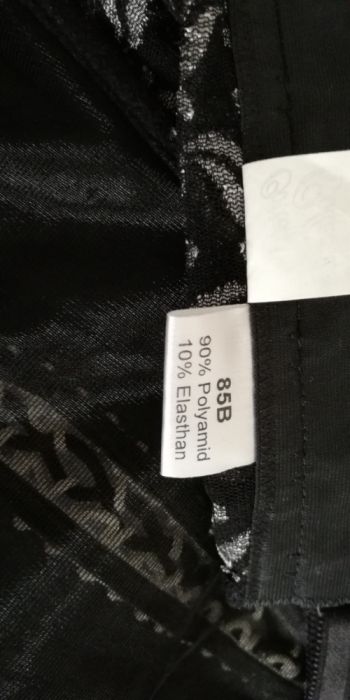 Czarny Gorset 85 B