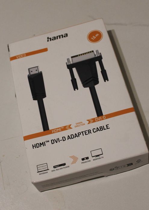 Кабель Hama HDMI – DVI-D, немецкий