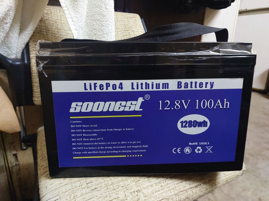 Акумулятор Soonest LiFePO4 12,8V 100 Ah 1280Wh