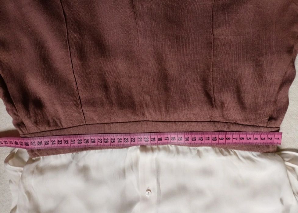 Kombinezon jedwab len viscoza Zara