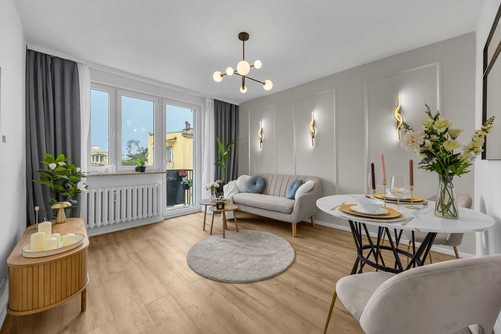 Bezpośrednio 3 pokoje 48m2 po reemoncie