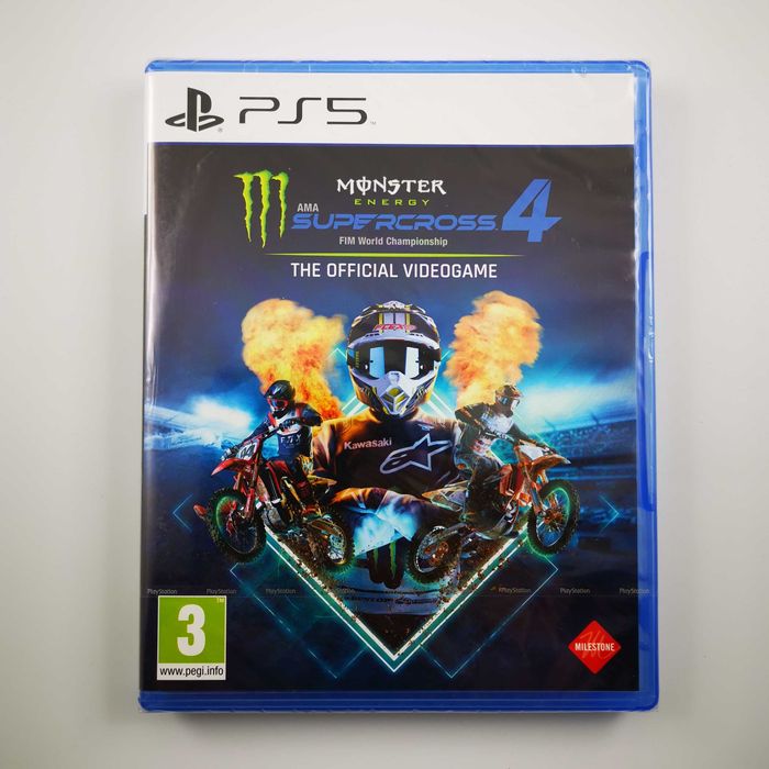 Monster Energy Supercross The Official Videogame 4 PS5 Nowa