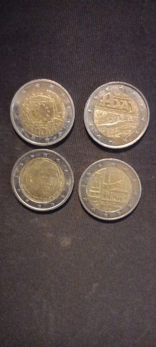 Moedas 2€ comemorativas 2