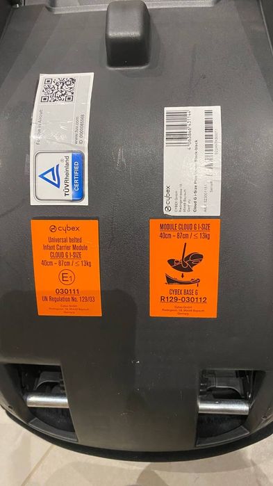 Sprzedam fotelik samochodowy dla dziecka Cybex Cloud G i-Size