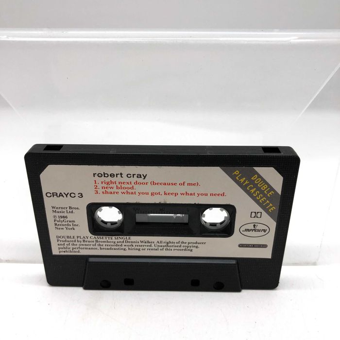 kaseta robert cray right next door (because of me) (4450)