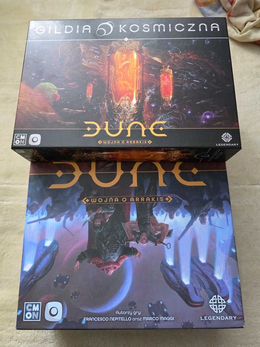 Gra planszowa Dune Wojna o Arrakis   z dodatkiem