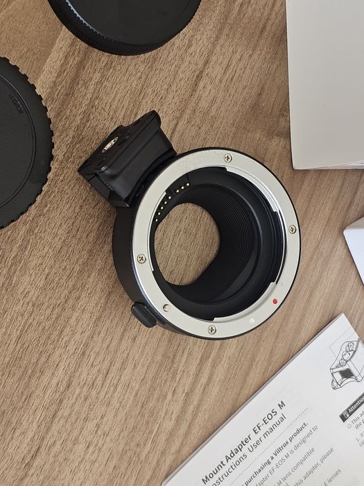 Adaptador Viltrox EF-EOS M Autofocus (Novo - nunca usado)