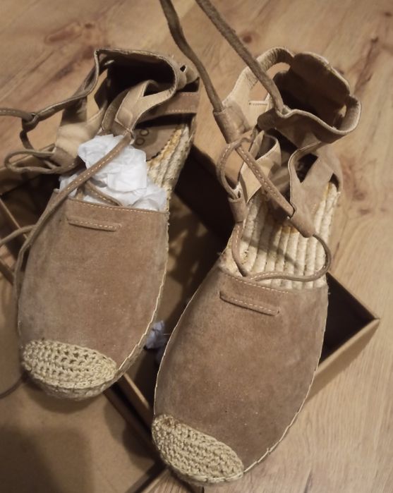 Damskie espadryle, nowe