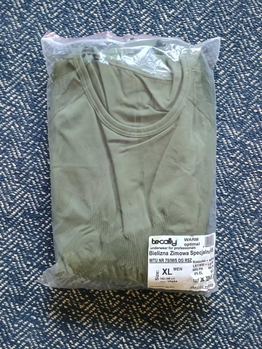 Bielizna Zimowa Specjalna WS wzór 75/DKWS rozmiar XL kolor Olive