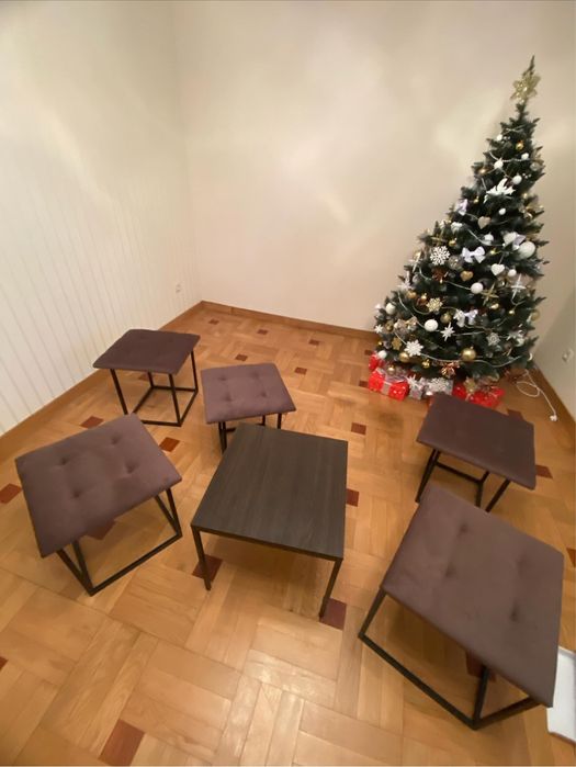 Пуф трансформер 6 в 1. Пуф на колесках.