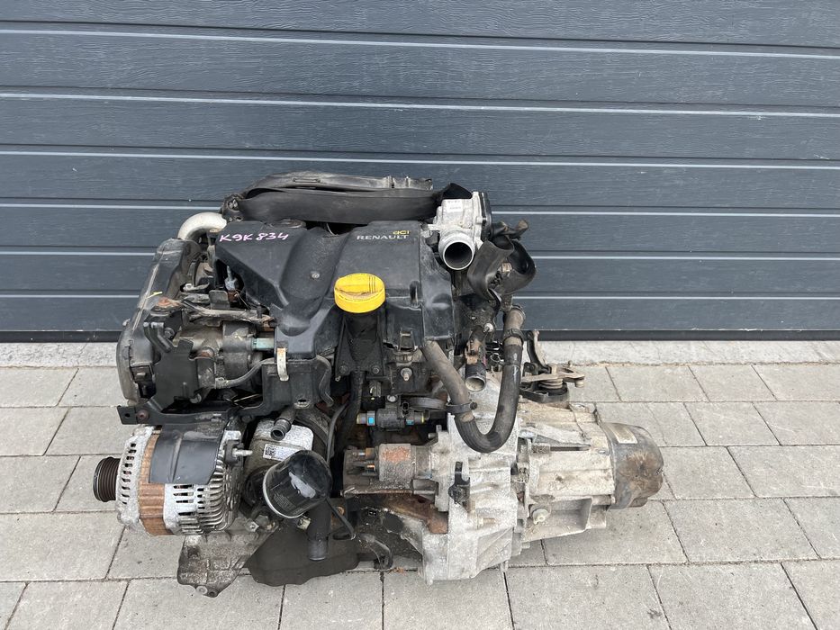 Двигатель двигун мотор 1.5 dci  K9K 834 Delphi evro-5 Renault