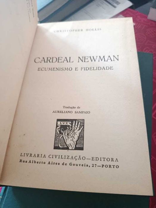 Cardeal Newman, Ecumenismo e Fidelidade, Christopher Hollis